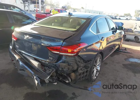 2017 Genesis G80 5.0 Ultimate from USA, damaged, VIN KMHGN4JF2HU181368